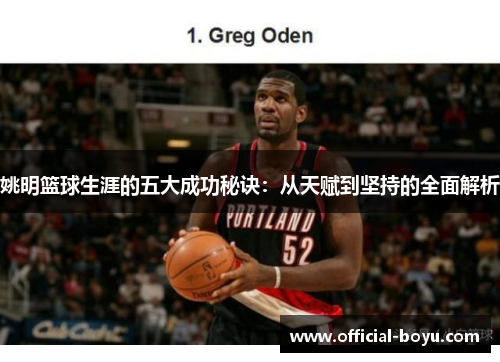 姚明篮球生涯的五大成功秘诀：从天赋到坚持的全面解析
